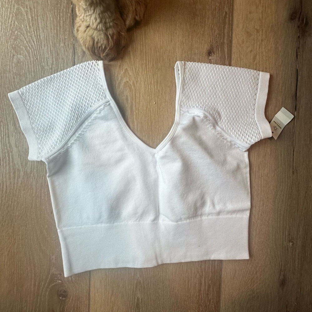 Aerie White Women's Top Athletic